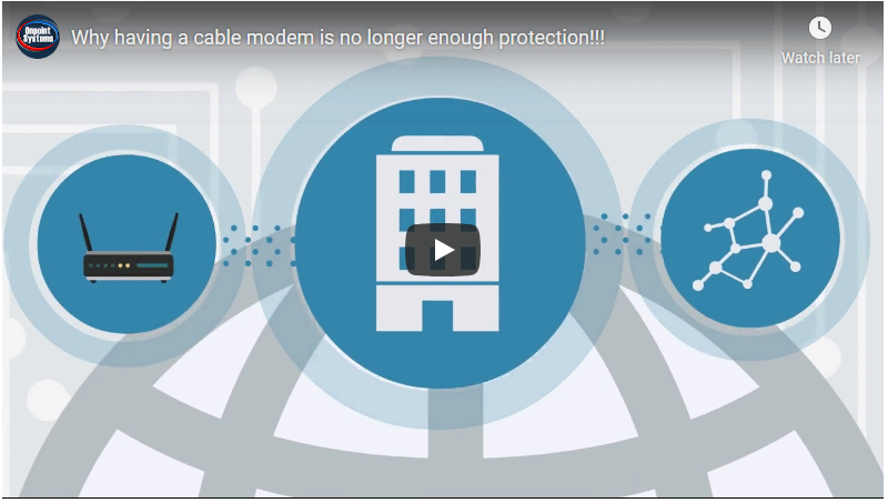 Why your business cable modem is not enough protection!